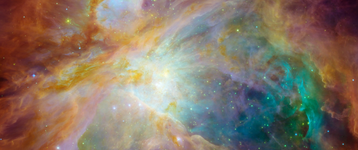 神秘猎户座星云，绝美4K风景壁纸，3440x1440高清下载