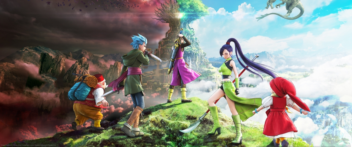 勇者斗恶龙11(Dragon Quest XI) 4K带鱼屏壁纸，3440x1440高清游戏图片，一键下载