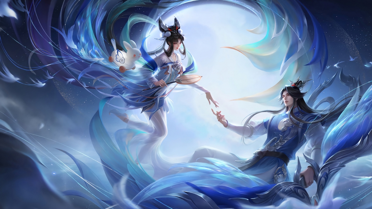 王者荣耀如梦令后羿，4K超清壁纸，3840x2160分辨率，高清游戏美图免费下载