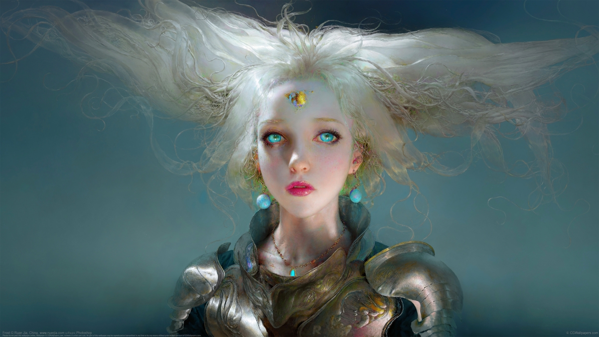 Frost 4K超高清壁纸，Ruan Jia原创动漫美图，3840x2160分辨率，免费下载