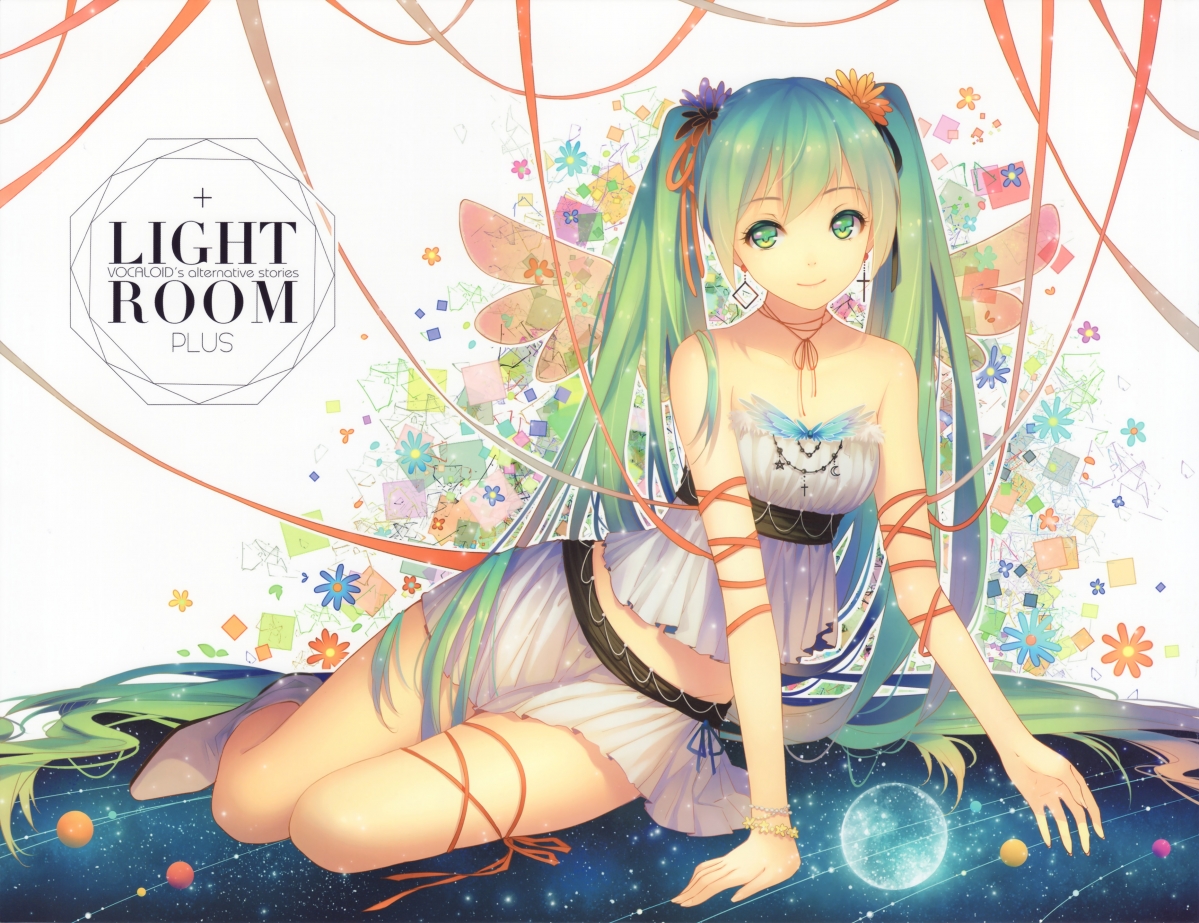 初音未来地球之旅，翅膀轻舞，微笑绽放，超清4K二次元壁纸下载