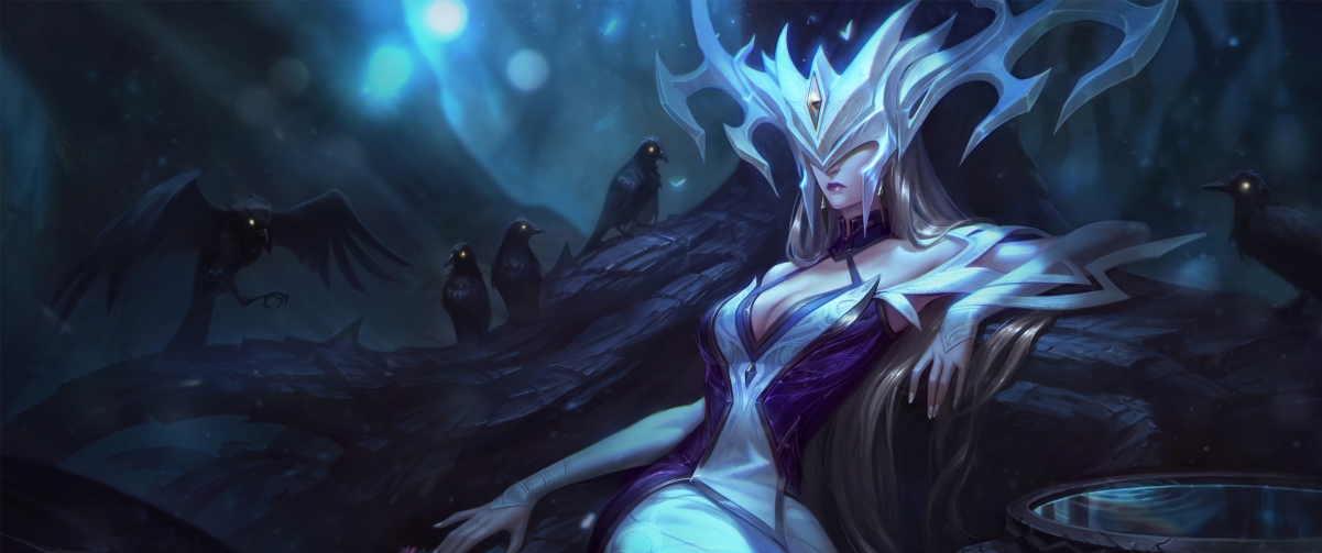 LOL女巫丽桑卓绝美集会，4K高清游戏壁纸，3440x1440超清大图，一键下载！