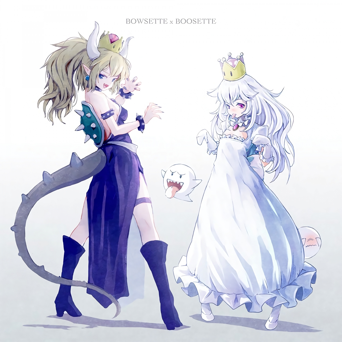 Bowsette 4K超高清动漫壁纸，精选4000x4000像素壁纸，免费下载