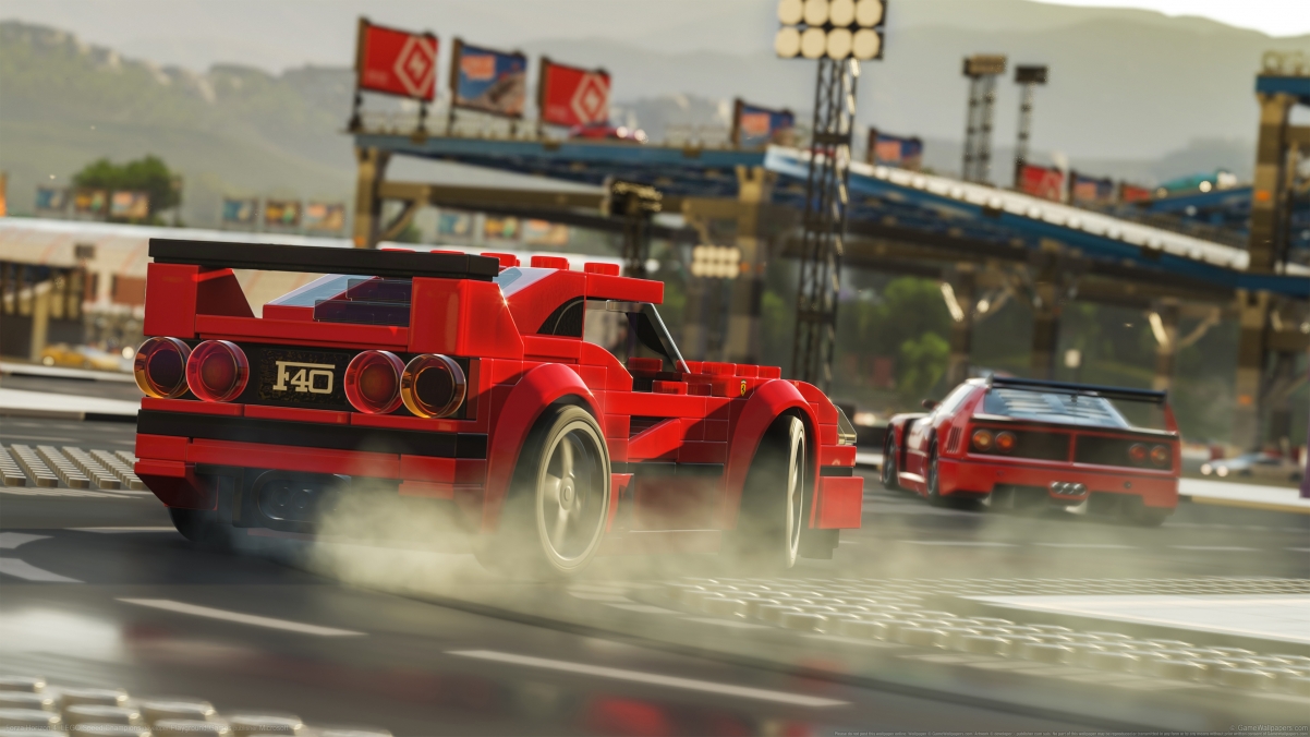 极限竞速:地平线4《Forza Horizon 4_ LEGO Speed Champions》精选4K壁纸，高清游戏图片，3840x2160分辨率，一键下载