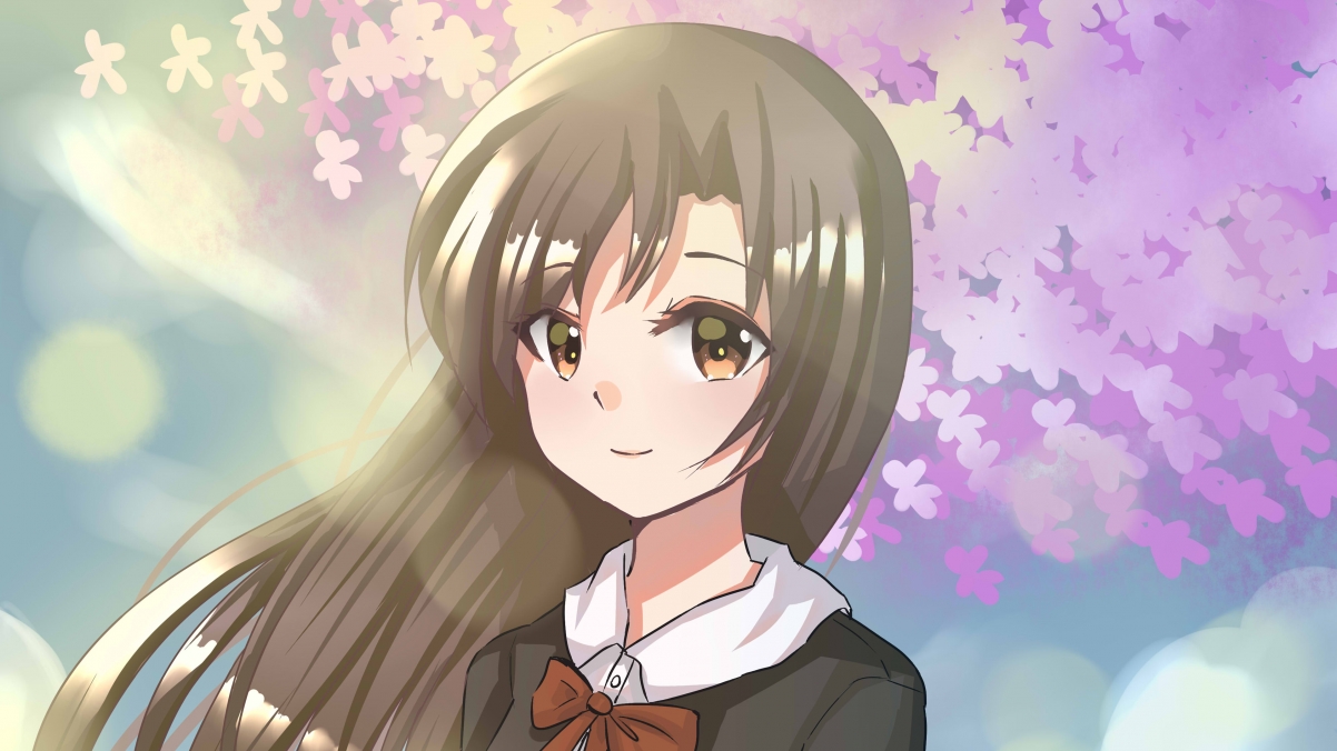 故事起源，绝美长发女生4K动漫壁纸，超清3840x2160，一键下载！