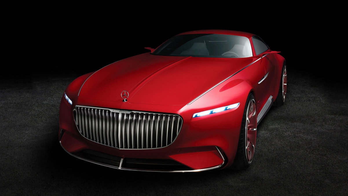 Vision Mercedes Maybach 6 高清4K壁纸与游戏美图，3840x2160分辨率，畅享下载