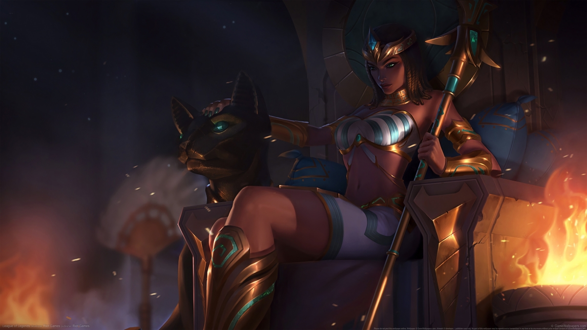LOL狂野女猎手奈德丽，绝美4K壁纸，高清游戏图片，3840x2160分辨率，一键下载！