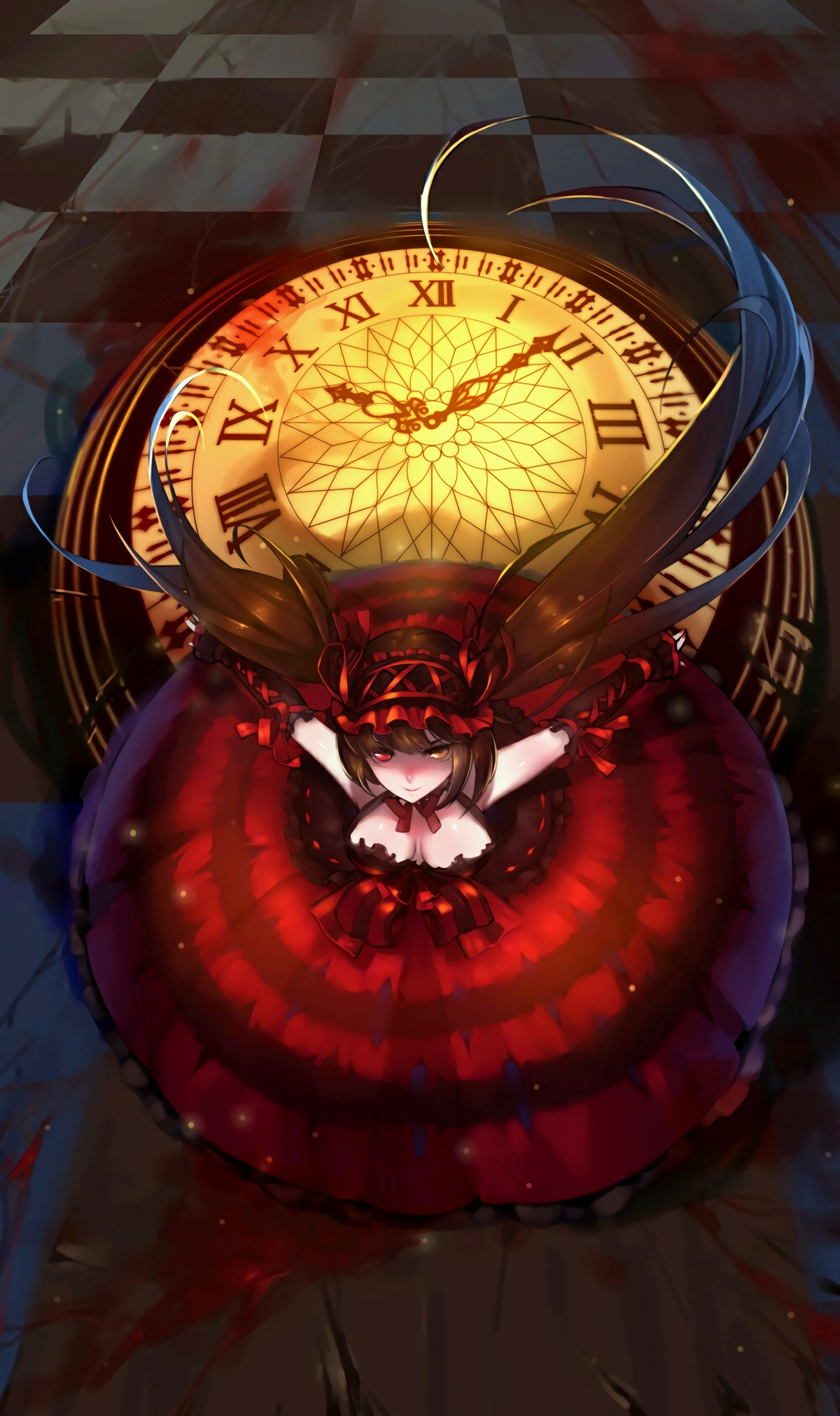 约会大作战时崎狂三，高清4K手机壁纸，6K超清版，4000x6744像素，一键下载