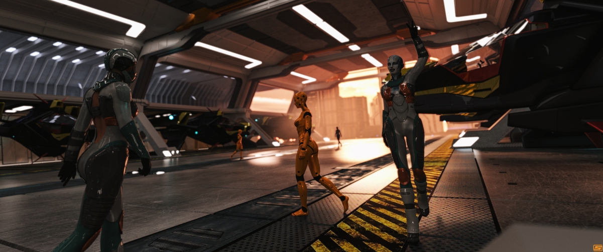 星际公民Star Citizen，3440x1440带鱼屏4K高清游戏壁纸，一键下载！
