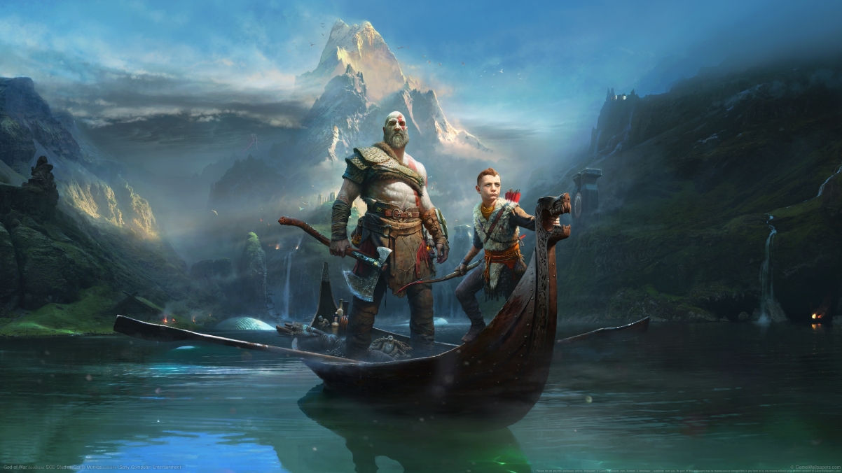 《战神God of War 2017》精选4K超高清壁纸，3840x2160分辨率，一键下载！