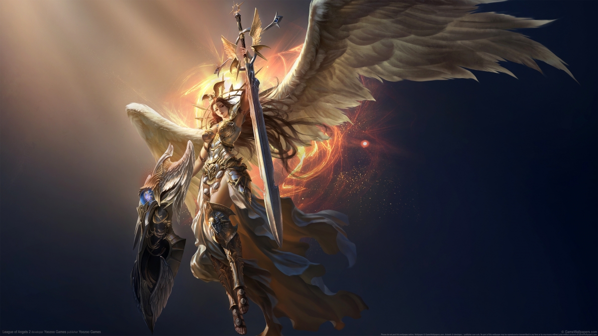 女神联盟2 League of Angels 2，超高清4K电脑壁纸，3840x2160分辨率，精美游戏图片下载
