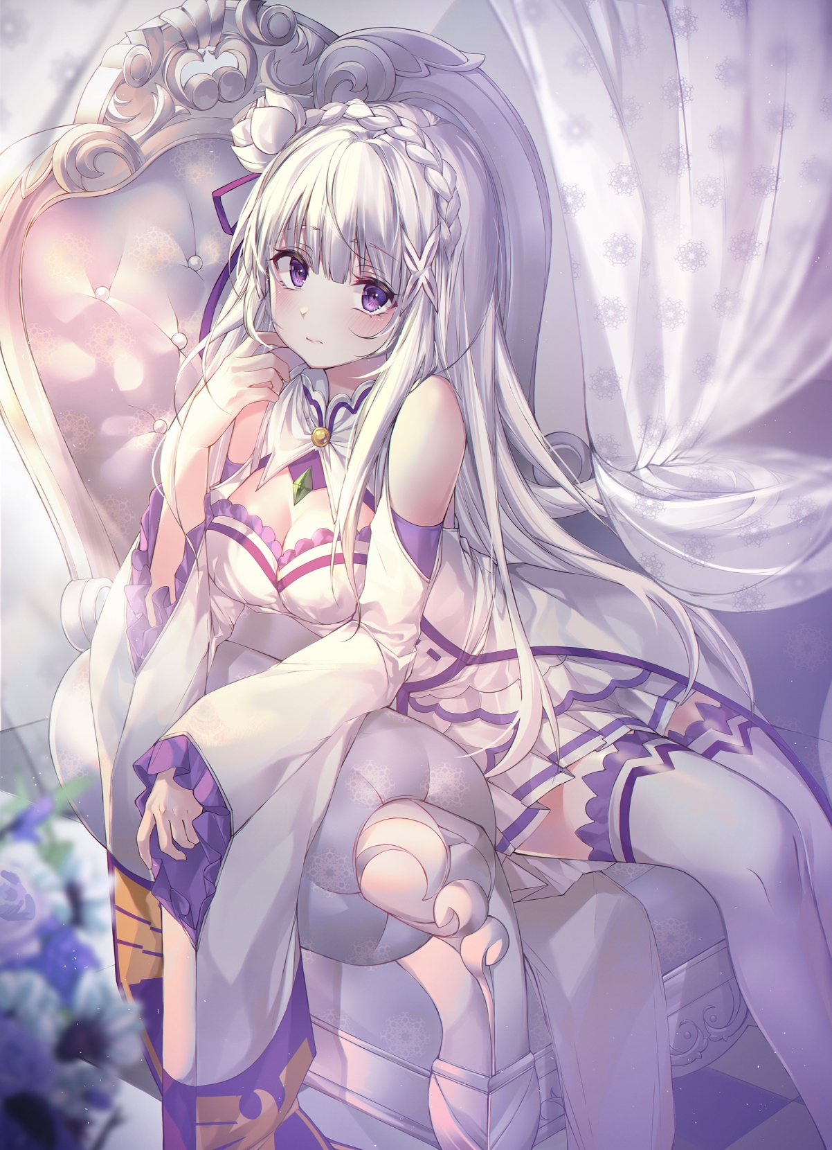 Re，从零开始的异世界生活，超清2K/4K手机壁纸，2000x2762分辨率，一键下载