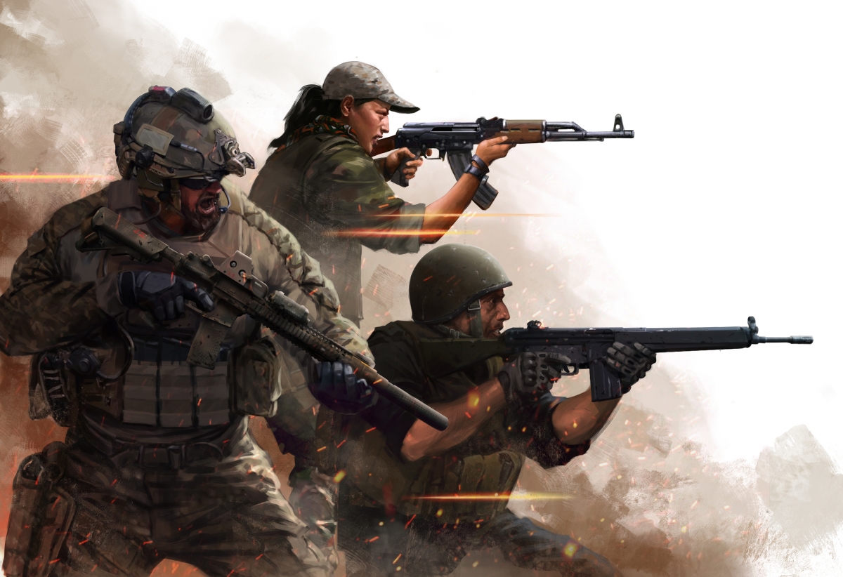 Insurgency Sandstorm 4K壁纸，沙漠叛乱风暴超清大图，4000x2740高清下载