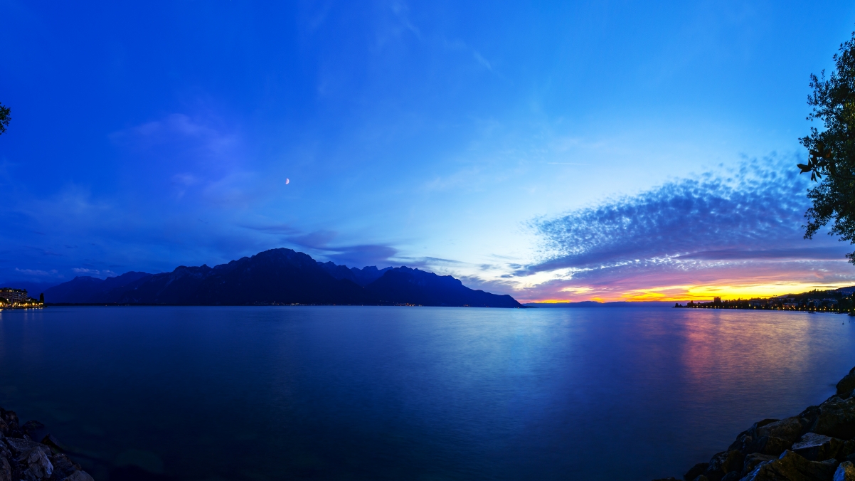 日内瓦湖绝美4K风景壁纸，高清3840x2160分辨率，一键下载！