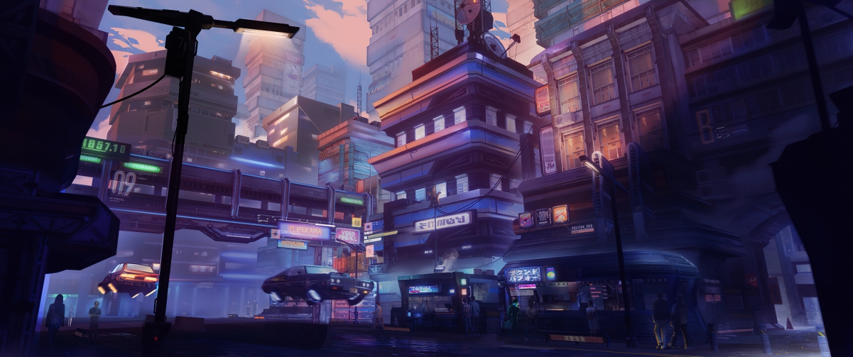 赛博朋克2077火热上线！畅享年底盛宴，绝美4K带鱼屏壁纸3440x1440高清下载