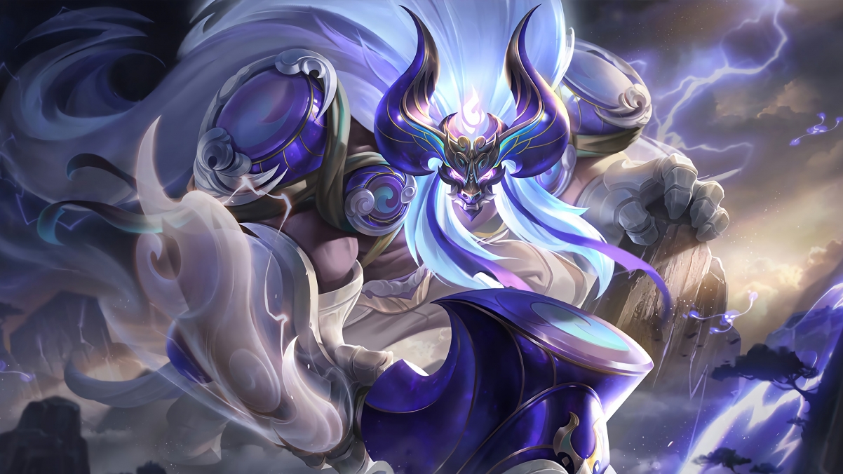 王者荣耀奔雷神使-牛魔，4K超高清壁纸，3840x2160免费下载