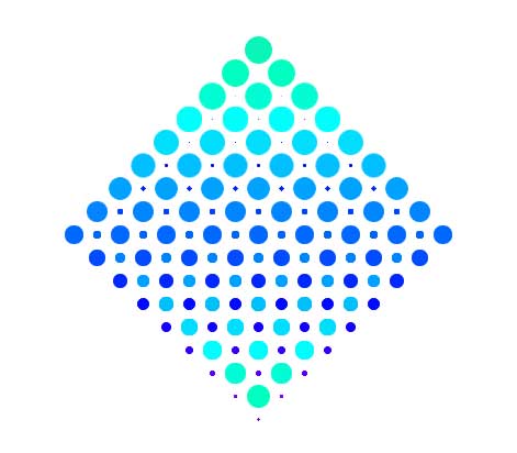 纯css3几何图形圆点动画特效