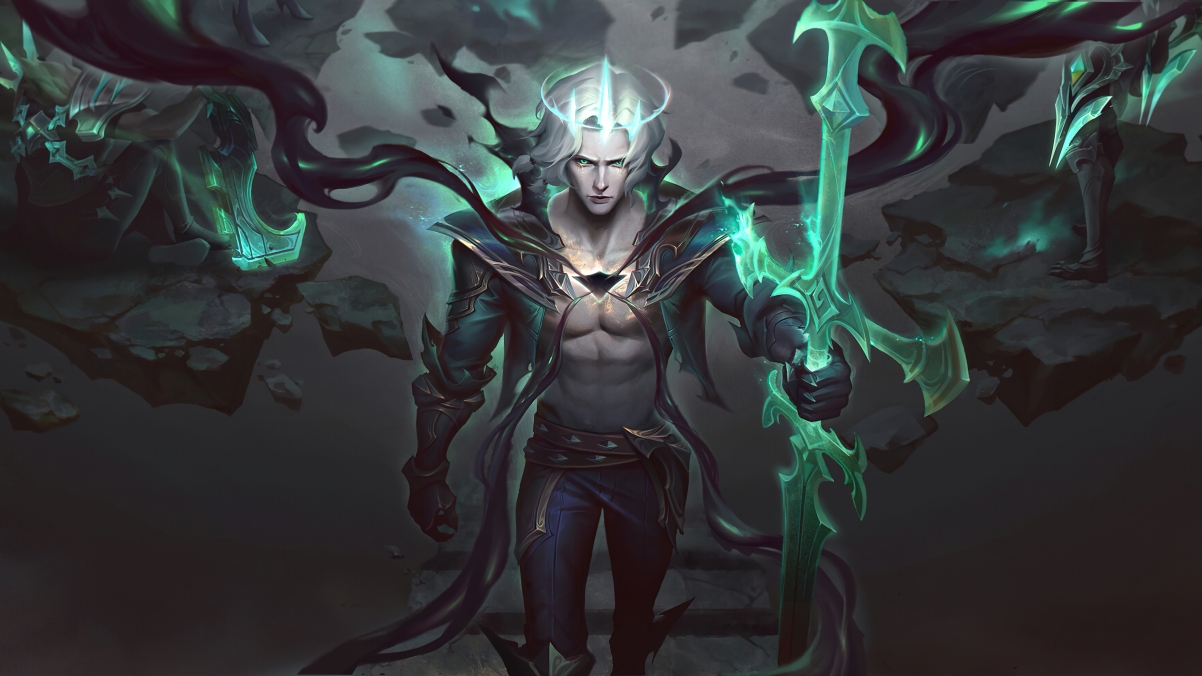 英雄联盟LOL，破败之王佛耶戈原画同人，超高清4K壁纸，3840x2160分辨率，精美画质一键下载