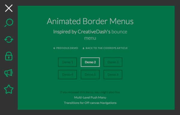html5 css3 动画制作移动应用程序菜单动态展示效果