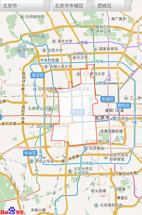 jQuery基于百度地图api选择城市地图代码