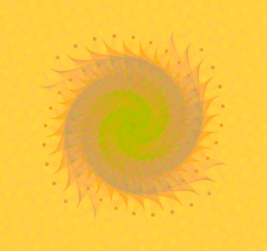 html5 svg变色旋涡动画特效