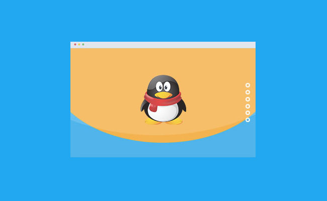 html5 css3弹性过渡上下全屏翻页代码