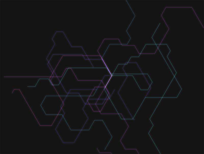 科技线条空间3D特效