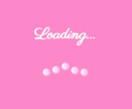 浪漫主题loading加载动效