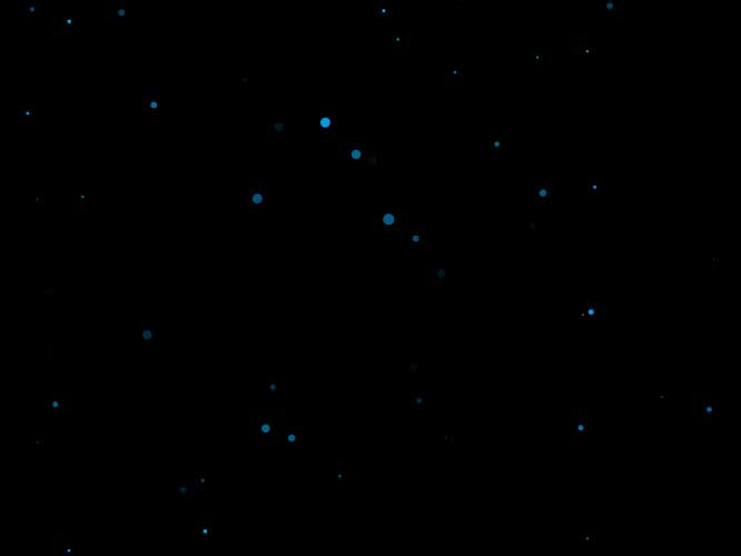 html5 canvas全屏的星空粒子发光特效