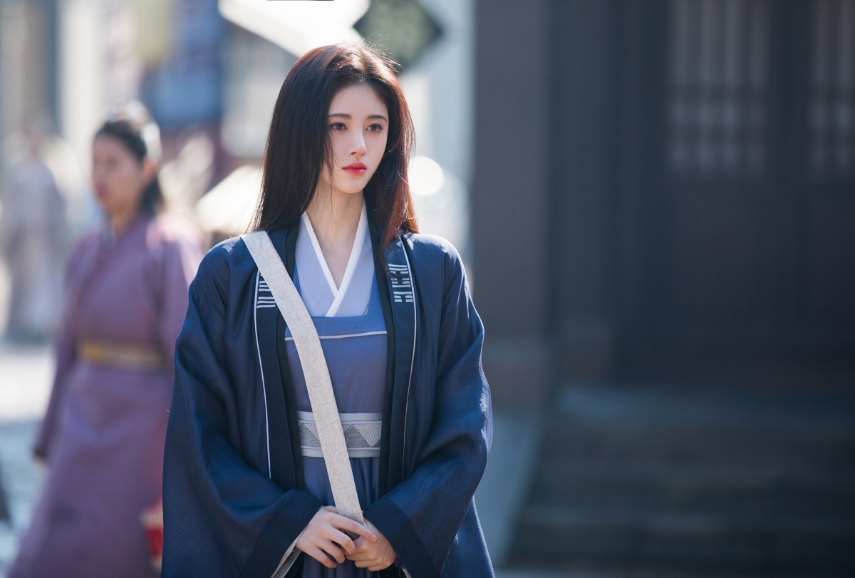 鞠婧祎《漂亮书生》女装高清剧照，绝美4K壁纸，4028x2722超高清下载