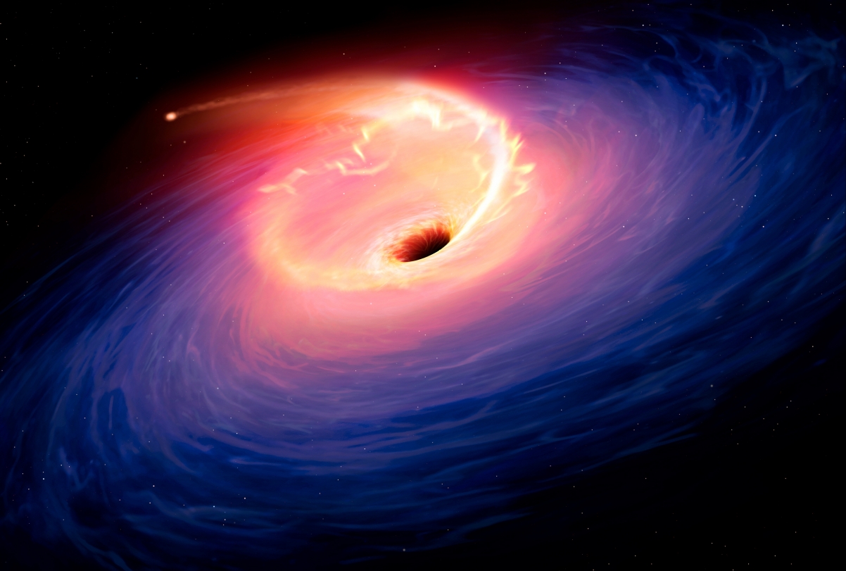 黑洞星系揭秘，仙女座太空之美，恒星行星星云宇宙，高清4K壁纸下载（3840x2592）