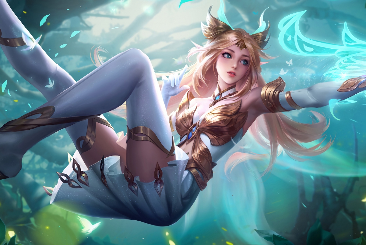 女武神艾琳绝美壁纸，王者荣耀4K超清图片，3840x2572高清下载