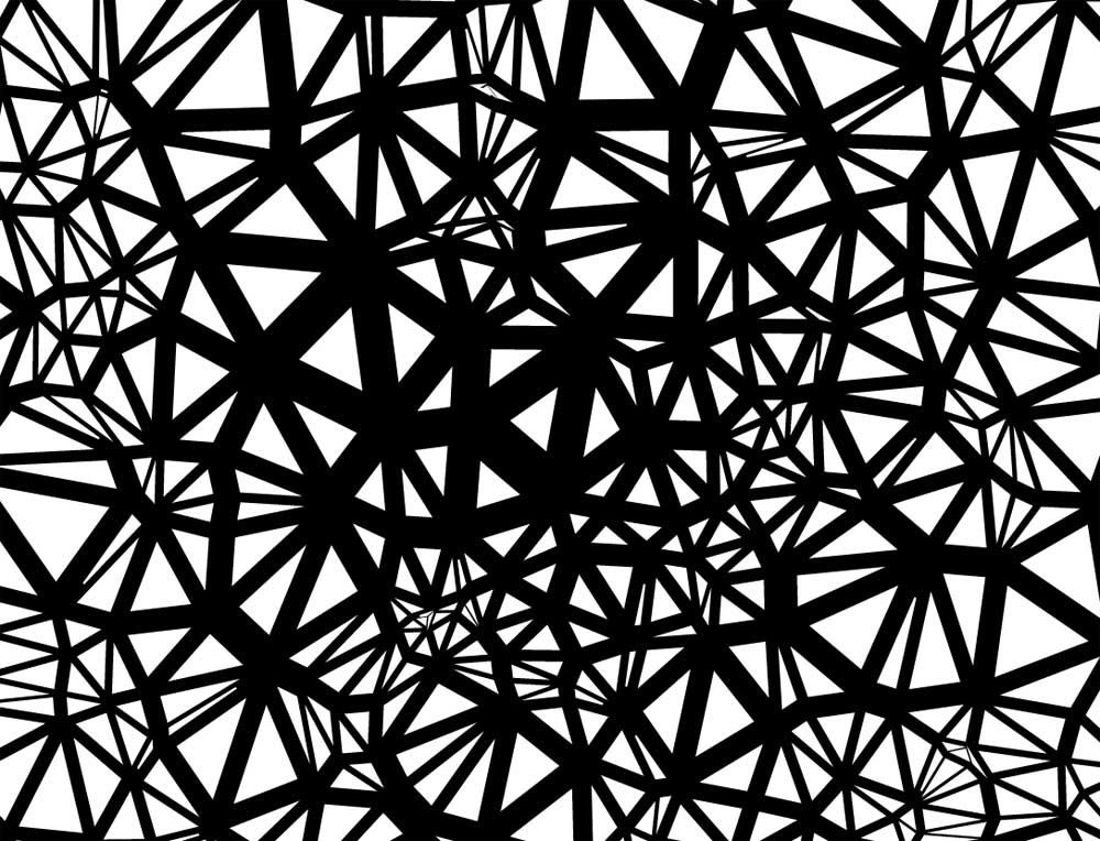 全屏的网状线条图案动画特效