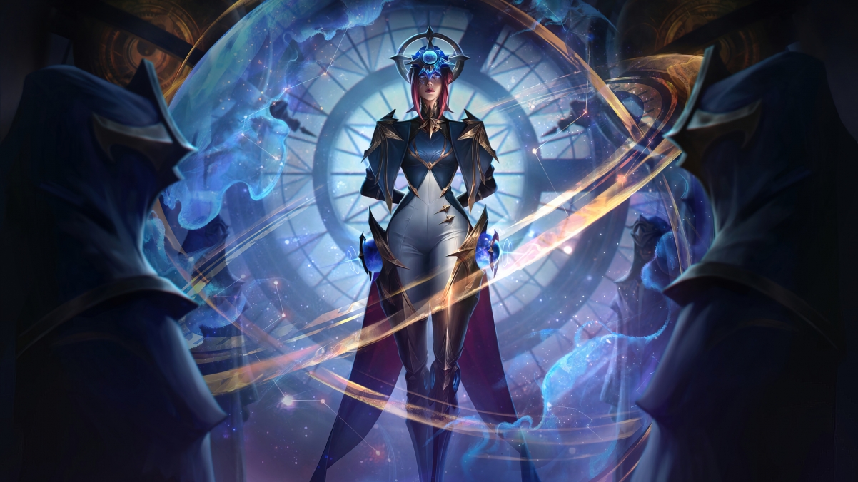 LOL手游占星术士卡蜜尔，4K超清壁纸，3840x2160分辨率，免费下载