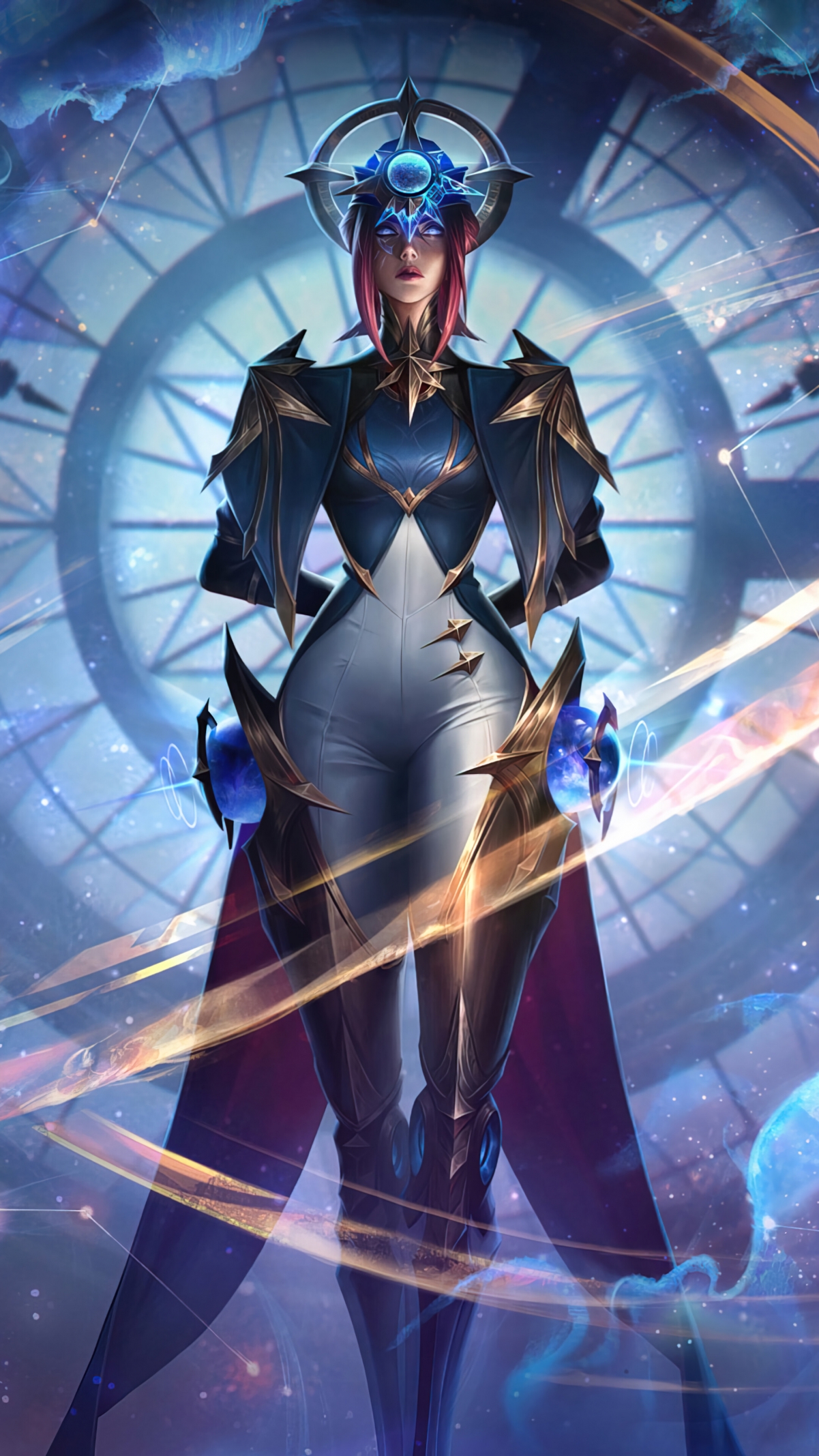 LOL手游占星术士卡蜜尔，超高清4K手机壁纸，2160x3840分辨率，精美下载