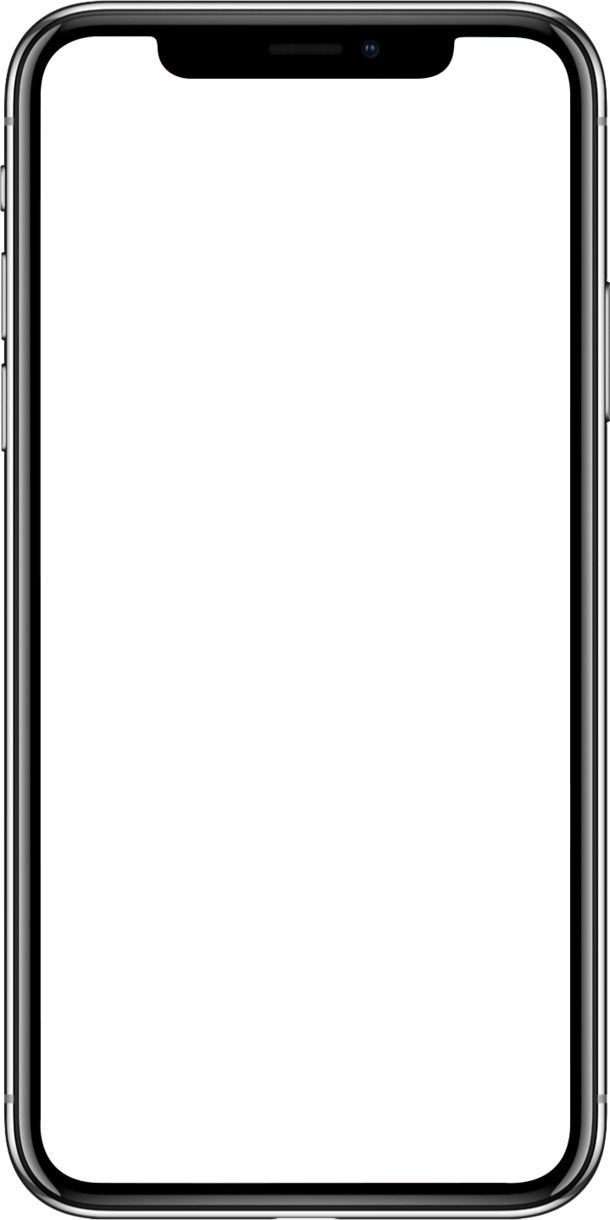 iPhone X样机高清PNG透明图，生活用品设计素材，一键下载！