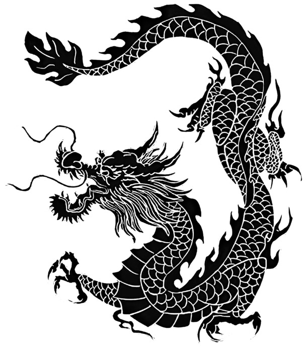 中国风国潮龙PNG透明图片，高清动物装饰元素设计素材下载