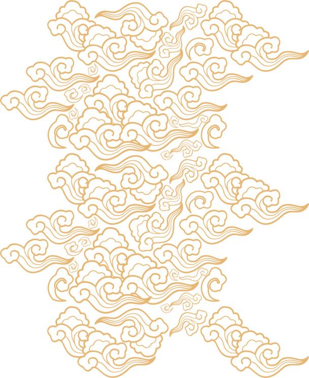 

祥云云纹矢量装饰元素，高清PNG透明图片，AI设计素材免费下载