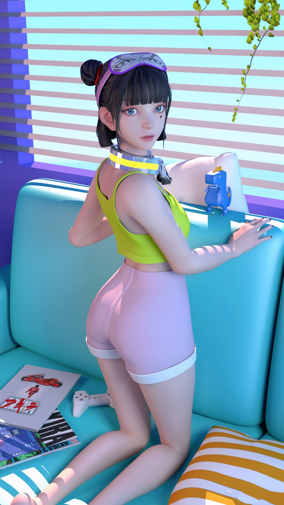 集原美，奇幻美少女4K超高清壁纸，2160x3840分辨率，一键下载美化手机桌面