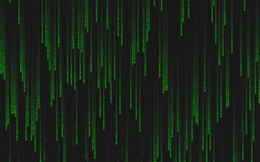 html5 canvas文字雨动画特效