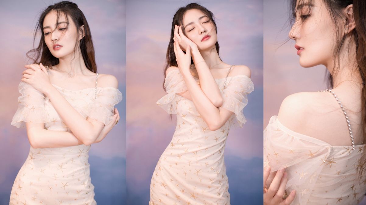 徐璐精选4K拼图美女壁纸，高清3840x2160分辨率，免费下载