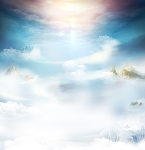 天空背景高清PNG透明图，精选Banner海报设计素材，免费下载