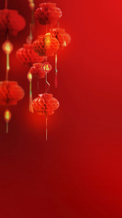 新春佳节中国红，喜庆节日背景设计素材高清下载
