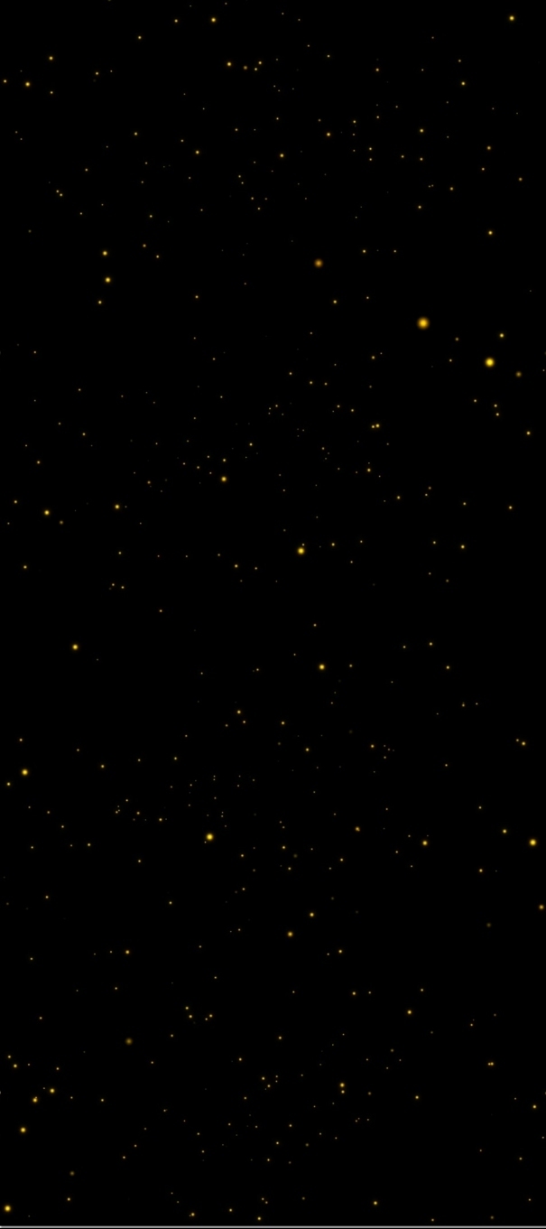黑底黄点星空海报背景，高清PNG透明图片，抽象梦幻PSD设计素材下载