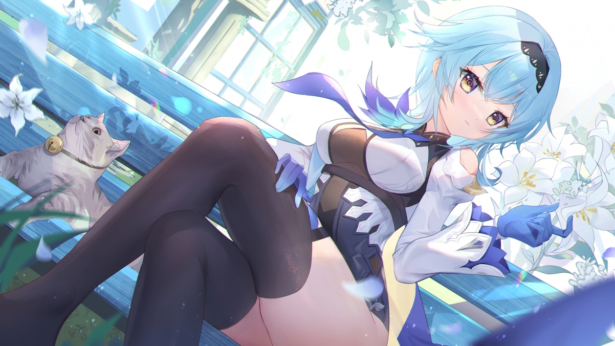 原神优菈绝美4K壁纸，3840x2160高清动漫图集，一键下载尽享