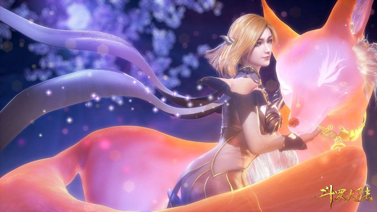 斗罗大陆胡列娜绝美壁纸，4K超清3840x2160，游戏画面级高清下载