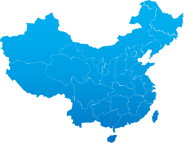 中国矢量地图，高清PNG透明免扣元素，CER设计素材下载
