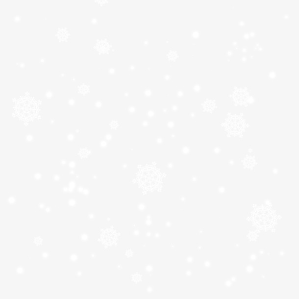 冬季飘雪雪花PNG素材，高清透明图片与漂浮元素，免费下载