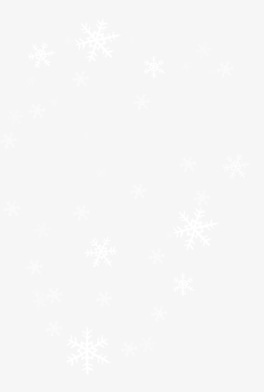 冬季飘雪雪花PNG素材，高清透明图片，圣诞节节日元素PSD设计免费下载