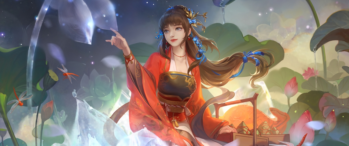 《三国杀》美女壁纸大放送，3440x1440超高清4K游戏图片，一键下载